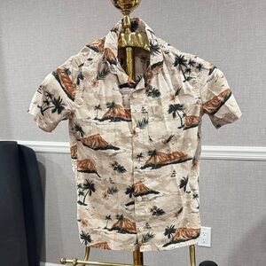 Tropical Print Boy’s Shirt